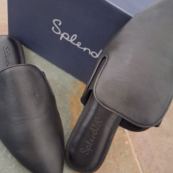 Splendid Black Leather Mule - Picture 9 of 9